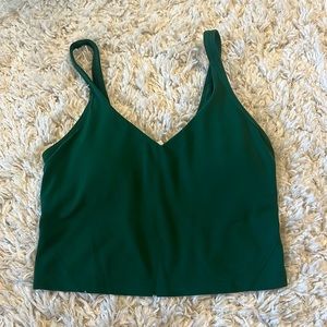 Lululemon Align Tank Top Everglade Green Size 6
